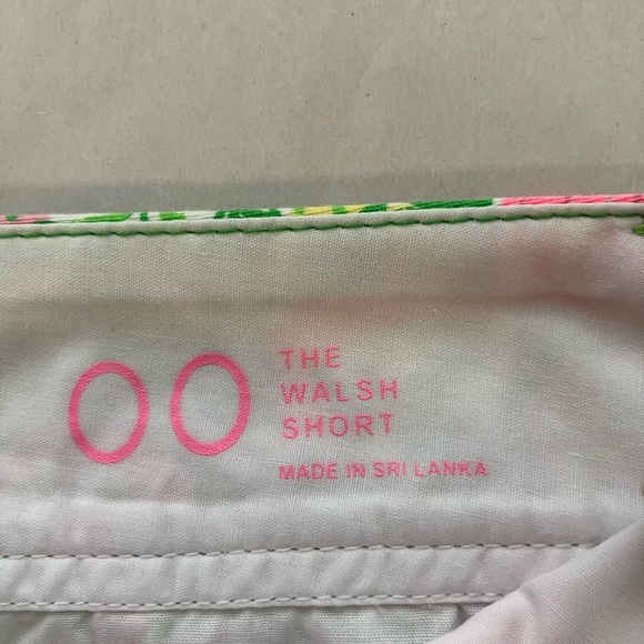 Lilly Pulitzer the Walsh short Sz 00 (28” Waist) Tropical Fun 3.5” Inseam Casual - Picture 4 of 8